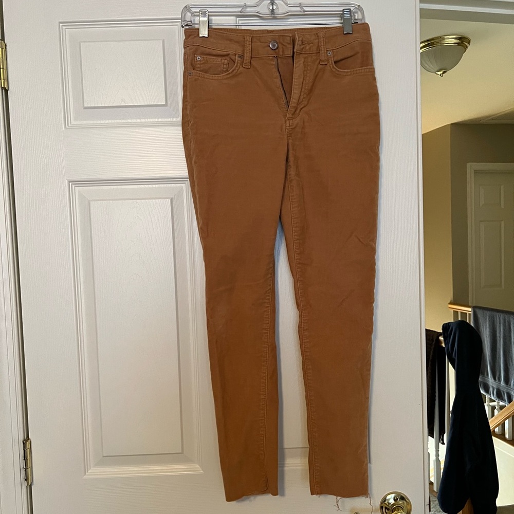 Joes corduroy Charlie jeans. Khaki size 25
